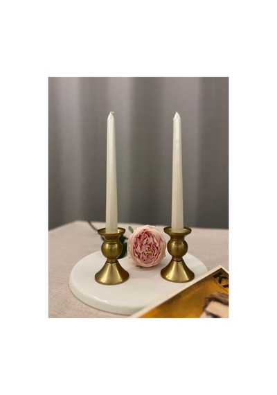 Eskitme Mini Rustik 2'li Şamdan&mumluk Seti Eskitme Gold - 830064886 Eskitme Gold