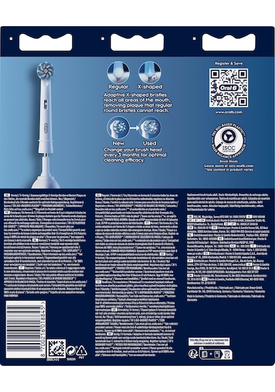 Oral-B Pro Sensitive Clean 6'lı Diş Fırçası Yedek Başlığı