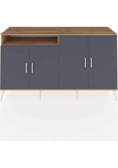 Hyperion Konsol 4 Raflı 4 Kapaklı 176x44x99 Çam-antrasit/çam Atlas Çam/antrasıt - Atlas Çam Hyperion Konsol 4 Raflı 4 Kapaklı 176x44x99 Çam-antrasit/çam Atlas Çam/antrasıt - Atlas Çam