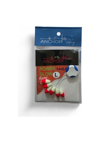 Anchor Stoperli Glow Yem Yüzdürücü Large Turuncu 1 Adet