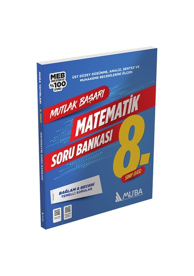 Muba Yayınları Mb 8. Sınıf Matematik Soru Bankası
