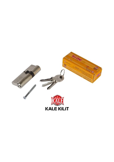 Kale 164 Gnc Standart Kapı Kilit Göbeği 68mm Cerman Barel Nikel