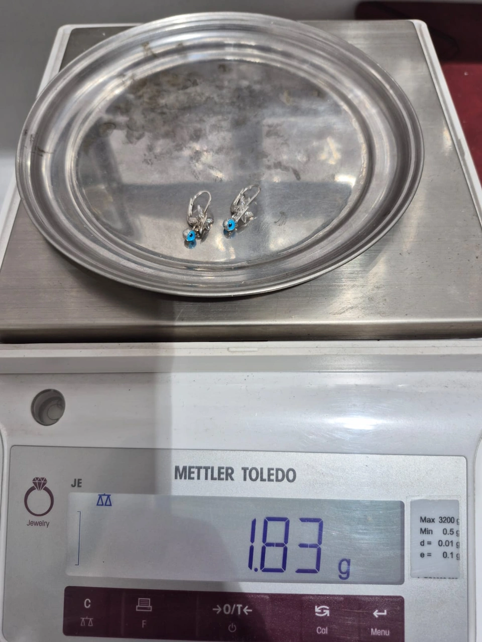 925 Ayar Papatya Silver Yusufçuk Nazar Küpe.rose.gold.rodaj Gümüş