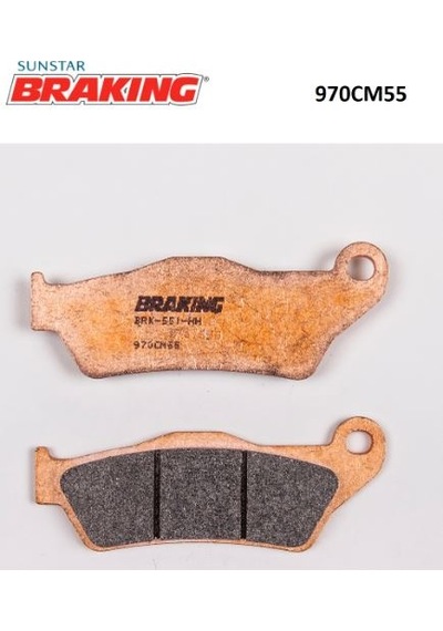 Brakıng 970cm55 Sinterli Ön Fren Balatası