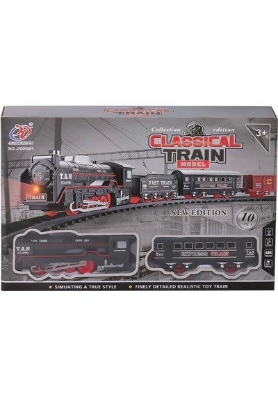 Nessiworld Jhx6689 Sesli Işıklı Tren 10 Parça