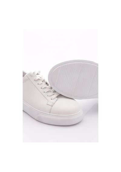 Dgn Leo Erkek Sneakers Ayakkabi Beyaz Floater Beyaz