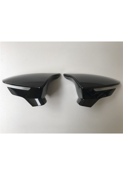 Otoçizgi Seat Leon Mk3 Yarasa Ayna Kapağı Batman Piano Black 2012 Sonrası Otoçizgi