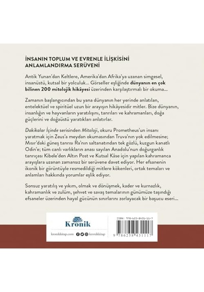 Dakikalar İçinde Mitoloji: Dünyanın En Bilinen 200 Çarpıcı Fabl Destan Ve Efsanesi