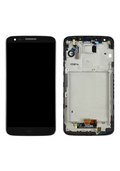 Teknonet Lg G2 Mini Uyumlu Lcd+dokunmatik+çıtalı - Siyah