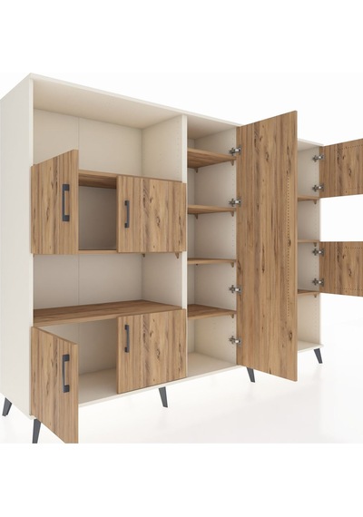 Hyperion Dolap 10 Raflı 9 Kapaklı 220x44x163 Aytaşı-çam Aytaşı-çam Hyperion Dolap 10 Raflı 9 Kapaklı 220x44x163 Aytaşı-çam Aytaşı-çam