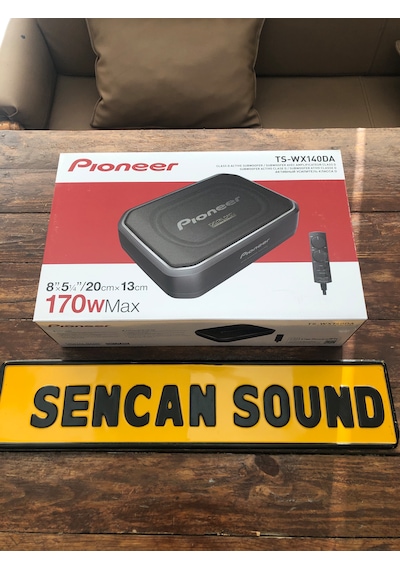 Pioneer Ts-wx140da Koltuk Altı Subwoofer 170watt Sencansound