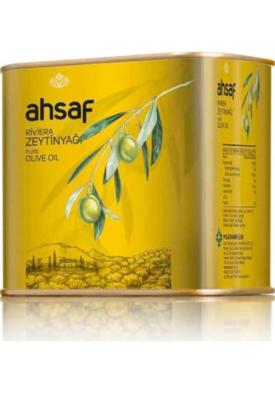 Ahsaf Riviera Zeytinyağı Teneke 500 ML