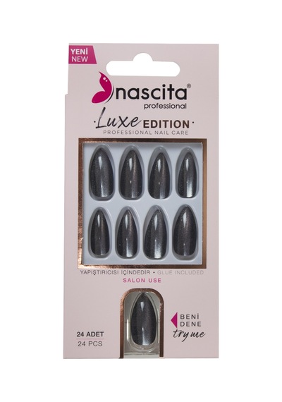 Nascita Kedi Gözü Takma Tırnak 24'lü Set Nasnaıl00244
