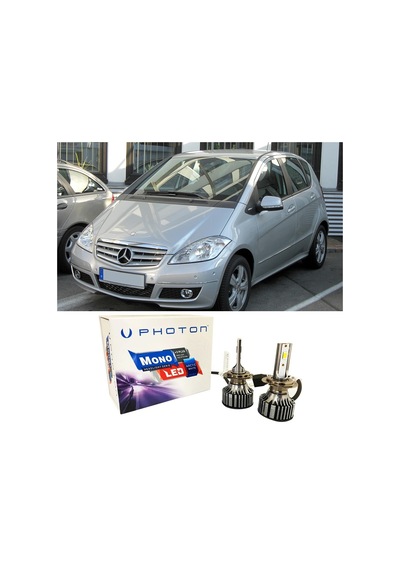Mercedes A W169 Led Xenon Uzun Far Ampulü H7 Mono Yeni Seri Beyaz