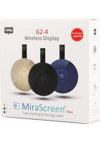 Medyasarf_Bilgisayar Mirascreen G2-4 Full Hd 1080P Hdmı Kablosuz Görüntü Ses Aktarıcı