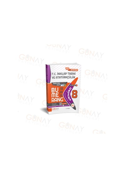 Günay Yayınları 8.sınıf Bumerang Seti 4 Kitap
