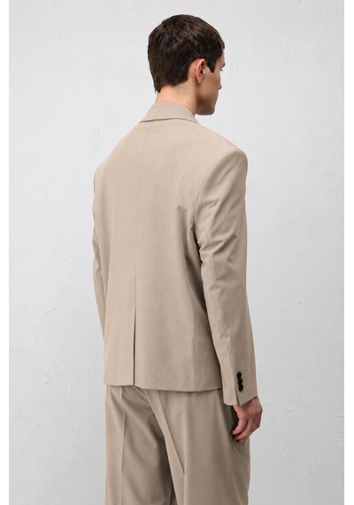 Antioch Relaxed Fit Erkek Blazer Ceket Bej