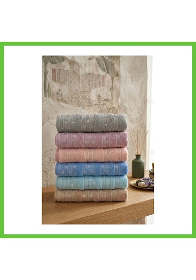 Bezos 12 Adet Karışık Kadife El Havlusu - 45 X 85 Cm Spa Ve Otel Havlusu Dmc X Cm Spa Ve Otel Havlusu