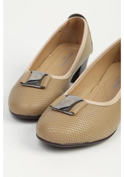 Pierre Cardin Pc-54940 Bej Kadın Günlük Anne Ayakkabısı Bej