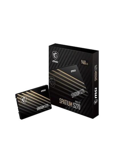 Msı 960gb Spatıum S270 500-450mb/s Ssd Sata-3 Disk