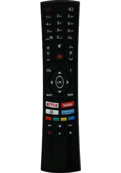 HIYE HY8064 (NETFLIX–YOUTUBE–PRIMEVIDEO) Vestel Uyumlu 4K LCD KUMANDA