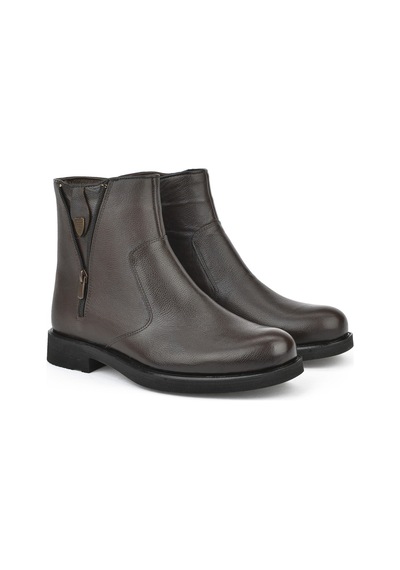 Ziya, Erkek Hakiki Deri Bot 14319z2160 Kahve Kahve Kahverengi