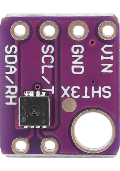 Gy-sht31-d Yüksek Hassasiyetli Dijital Sıcaklık Ve Nem Sensörü Modülü I2c Arduino Uyumlu