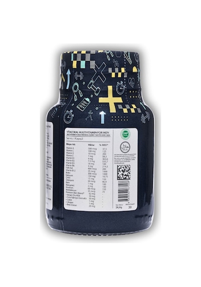 Multivitamin For Men 30 Bitkisel Kapsül