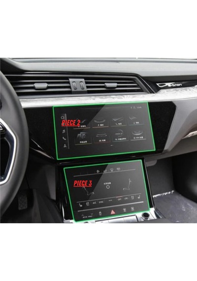 Audi Q7 2025 Hayalet Gösterge Ve Multimedya Çift Ekran Uyumlu Nano Ekran Koruyucu