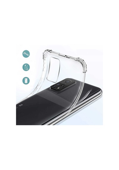 Xiaomi Mi 10T 5G Kilif Seffaf Nitro Anti Shock Kapak 391695910