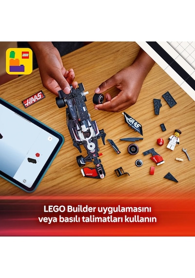 LEGO® Speed Champions MoneyGram Haas F1® Team VF-24 Yarış Arabası 77250 - 10 Yaş ve Üzeri Çocuklar için Yaratıcı Oyuncak Yapım Seti (242P)