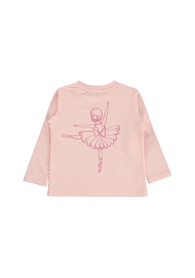Civil Girls Ballet Team Baskılı 2-5 Yaş Sweatshirt - Pembe