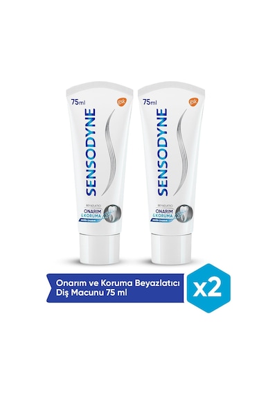Sensodyne Onarım ve Koruma Beyazlatıcı Diş Macunu 2 x 75 ML