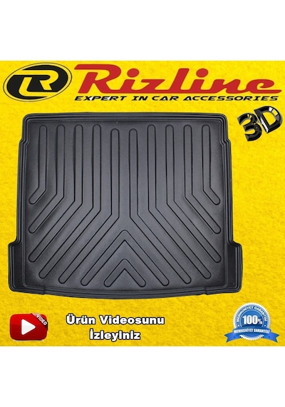 Citroen C5 Bagaj Havuzu 3D Siyah 2001 - 2007 Arası Rizline N11.14433