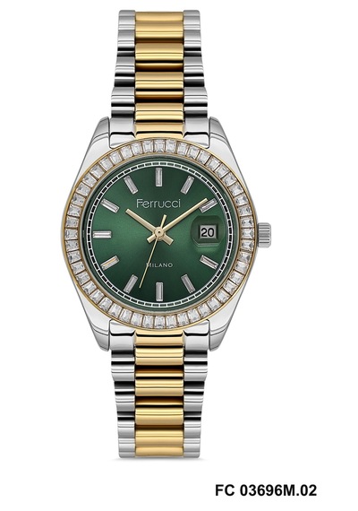 Ferrucci Kadın Kol Saati Fc 03696m.02 F722 Altın - Gümüş