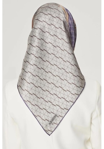 Armine İpek Eşarp Nostalji - 8519-05 Twill - 8113-33