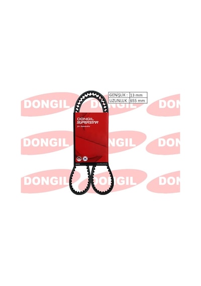 Dongıl 13x655 - V-kayışı Accent-era-elantra-getz 1.6