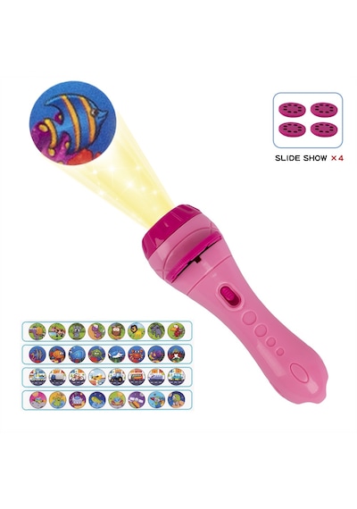 Resimli Projeksiyonlu Eğitici El Feneri