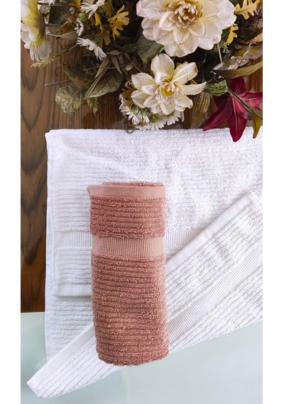 2.li Set Çeyizlik Premium Süper Soft Lüx Cotton 45x70cm. El Ve Yüz Havlusu %100 Pamuk Renkli
