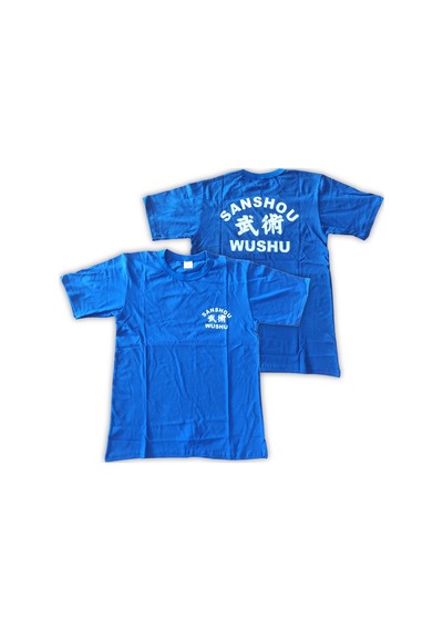 Kimono Penye Wushu Tişörtü Mavi