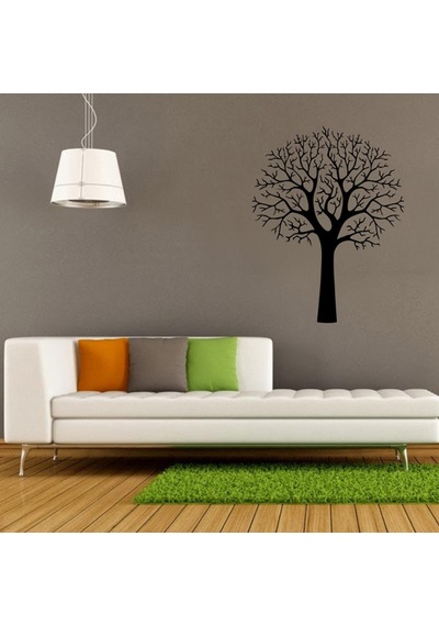 Folyo Sticker Ağaç 200cm Uzunluk Siyah