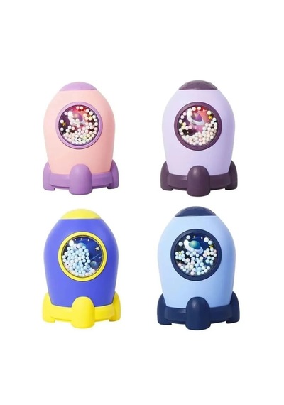 Büyük Boy Şifreli Işıklı Roket Kumbara 17x10cm