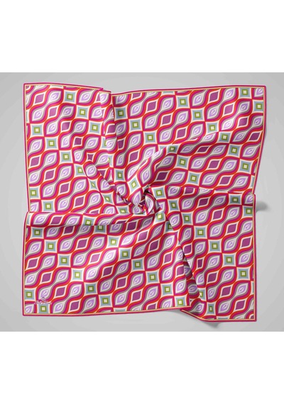 Silk Home Twill İpek Eşarp 11470-08 Pembe, Bebe Mavi, Yeşil, Lila, Beyaz