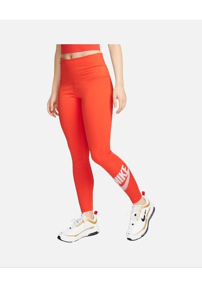 Nike Dri-fit One Colorblock High-waisted Dance Training Kadın Tayt Dz4611-633 Kırmızı - Turuncu Nike Dri-fit One Colorblock High-waisted Dance Training Kadın Tayt Dz4611-633 Kırmızı - Turuncu