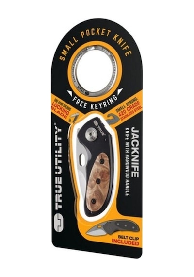 True Utility Tu 576 Jacknife Kamp Çakı Çok Renkli
