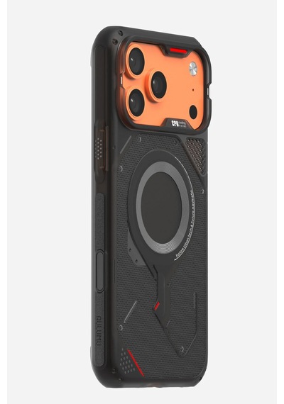 Apple Uyumlu iPhone 17 Pro Max Magsafe Özellikli A17 Rugged Outdoor Kılıf Şeffaf