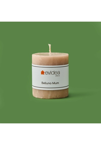 Deco Belluno Mum - Pembe - 8 Cm Çok Renkli