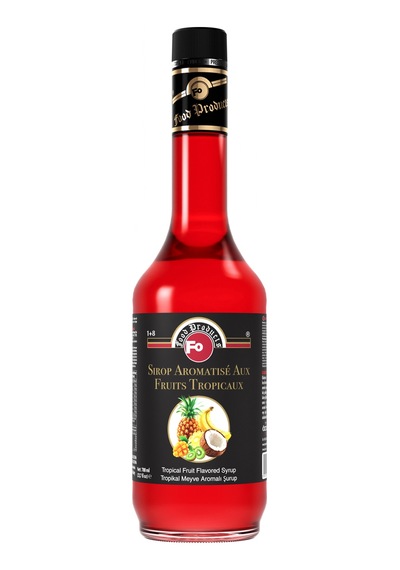 Tropikal Meyve Aromalı Şurup 700 Ml