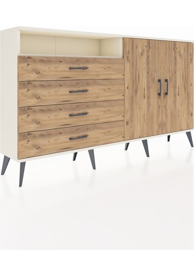 Arges Konsol 3 Raflı 4 Çekmeceli 2 Kapaklı 176x30x99 Aytaşı-çam Atlas Çam/atlas Çam - Aytası Arges Konsol 3 Raflı 4 Çekmeceli 2 Kapaklı 176x30x99 Aytaşı-çam Atlas Çam/atlas Çam - Aytası