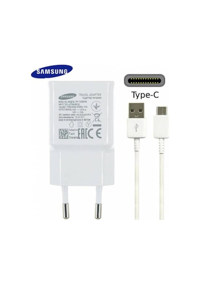 Samsung Uyumlu A20 A30 A50 A70 M20 Type C Hızlı Şarj Cihazı Aleti